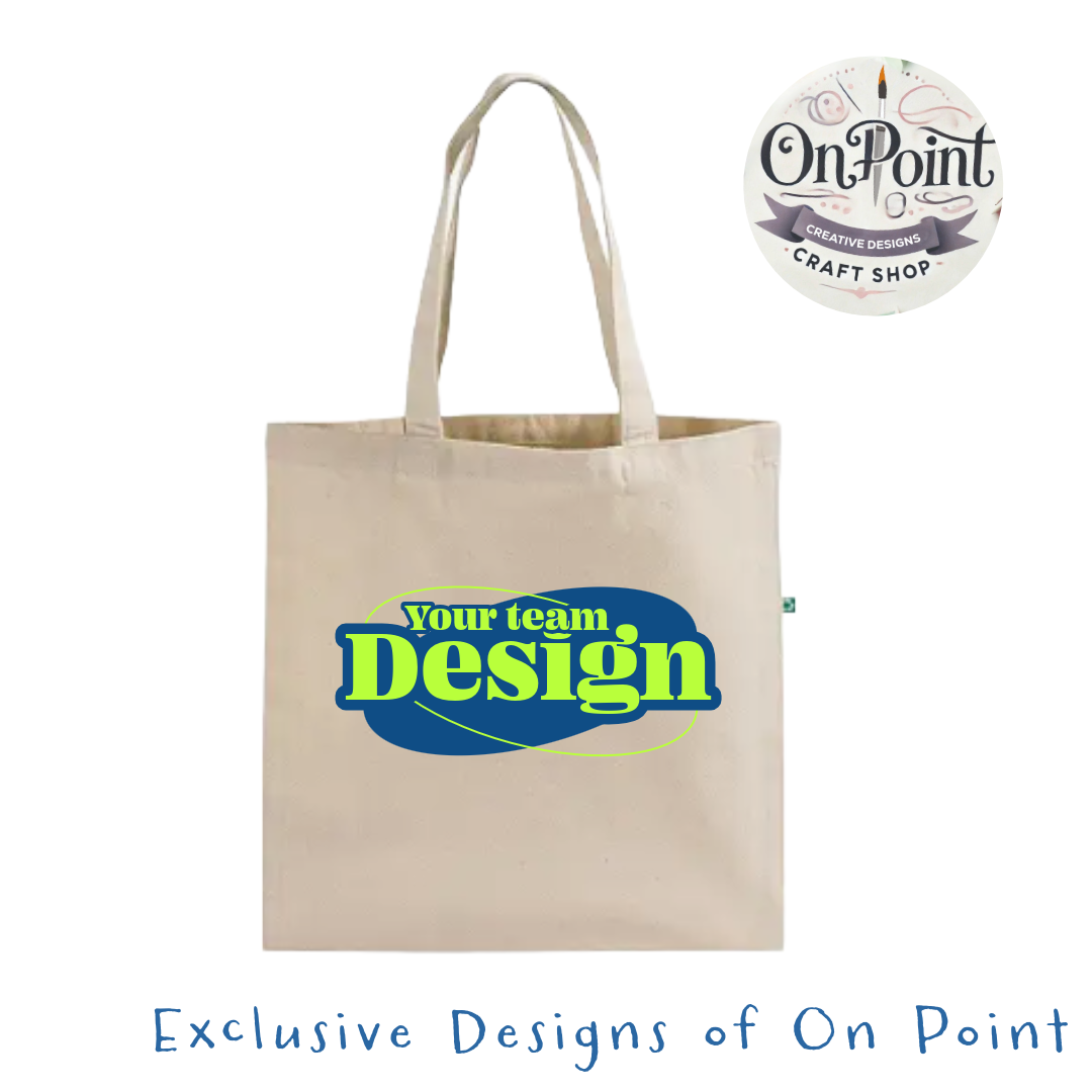 Canvas Tote Bags - Personalized