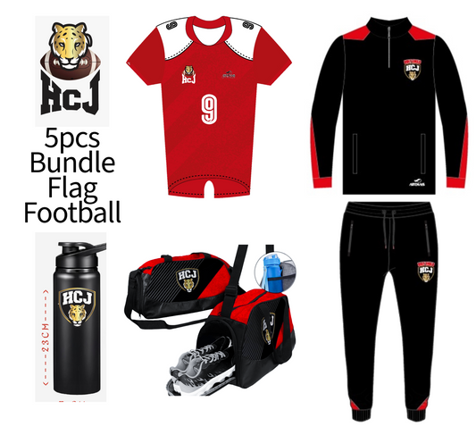 HCJ Flag Football 5 pcs Bundle