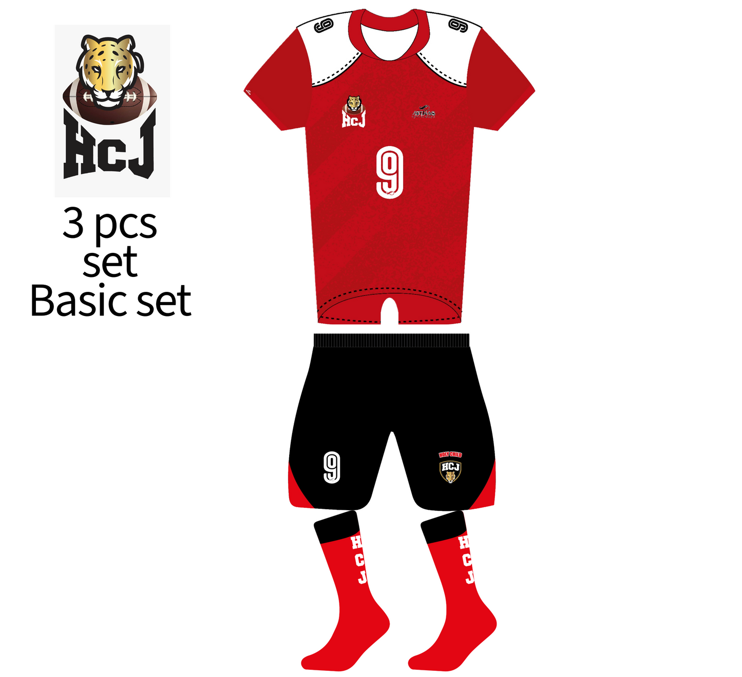 HCJ Flag Football Mandatory uniform set
