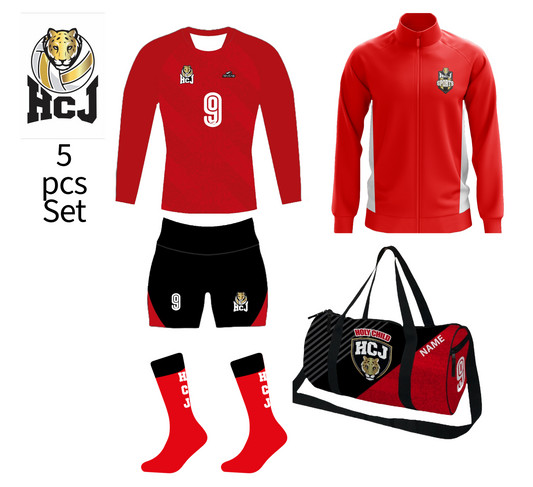 HCJ Volleyball Uniform 5 pcs Bundle