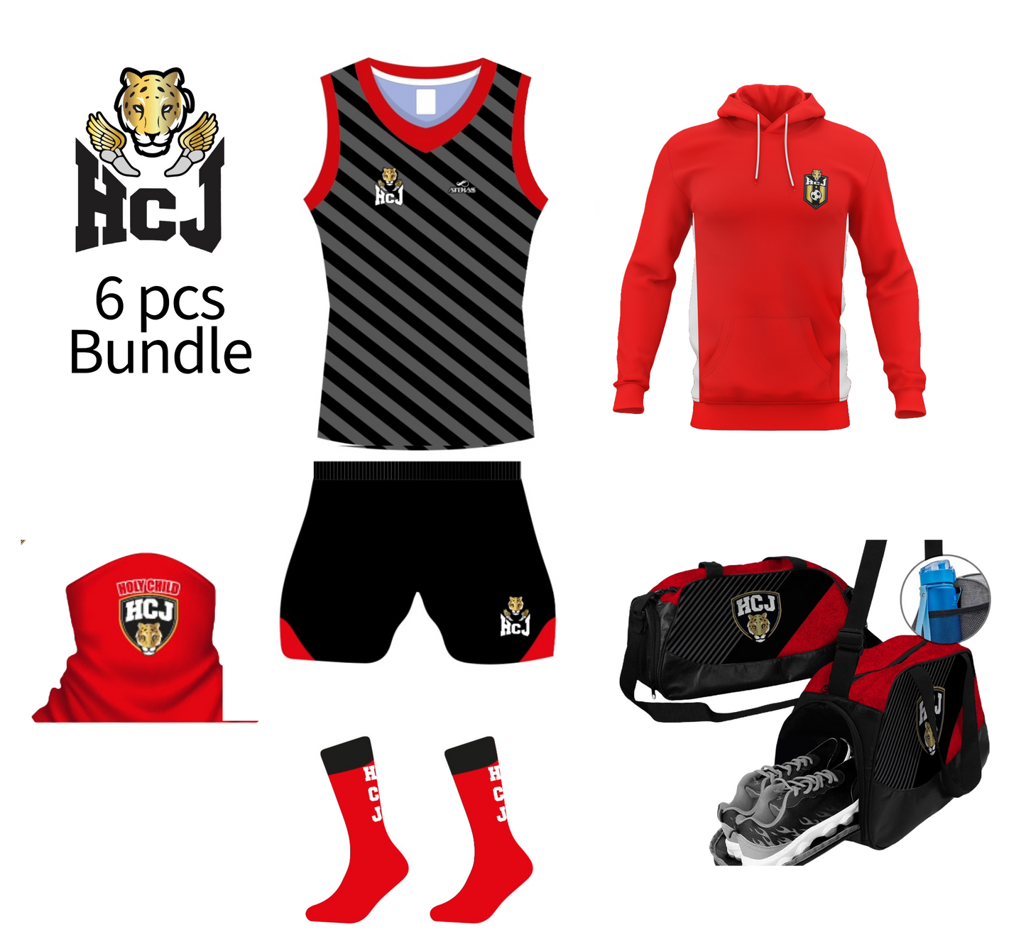 HCJ Track Winter 6 pcs Bundle