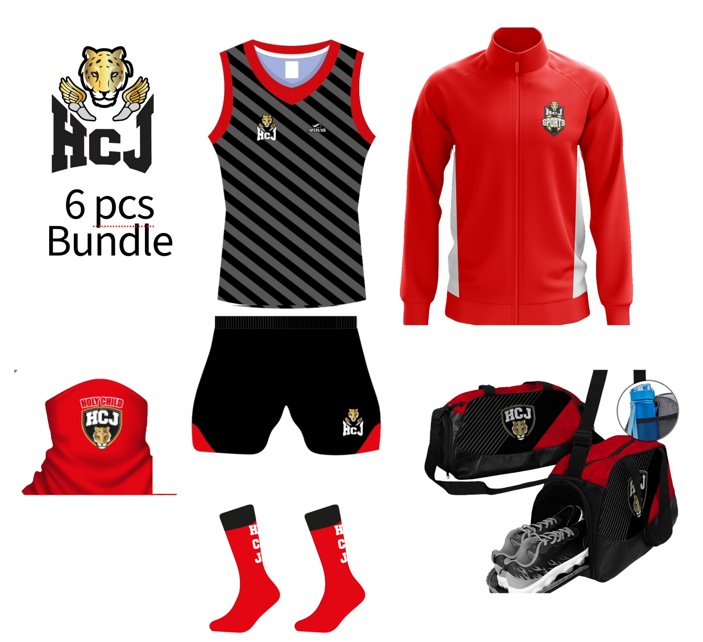 HCJ Track Winter 6 pcs Bundle