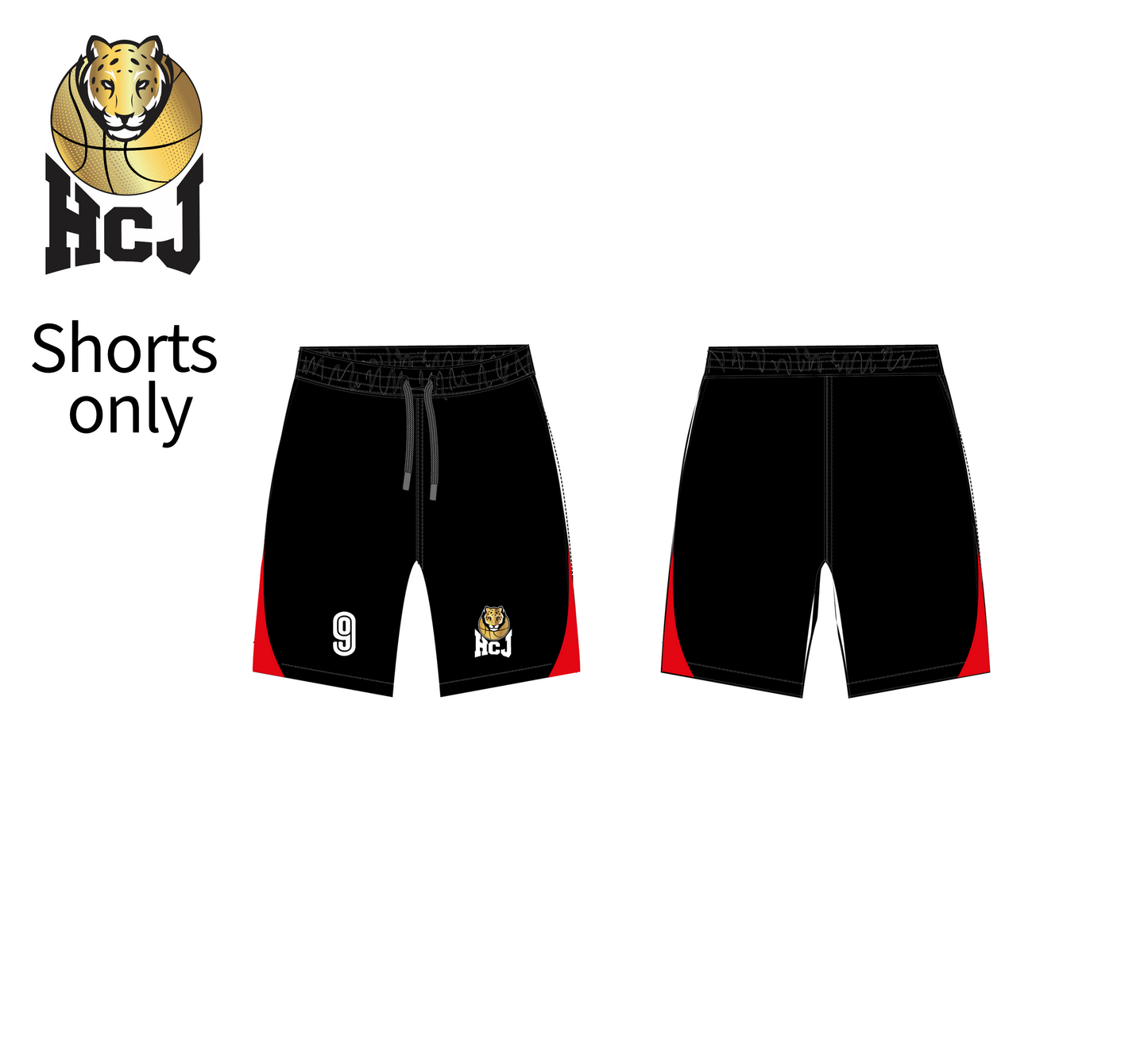 HCJ Basketball Uniform Set 6pcs Bundle