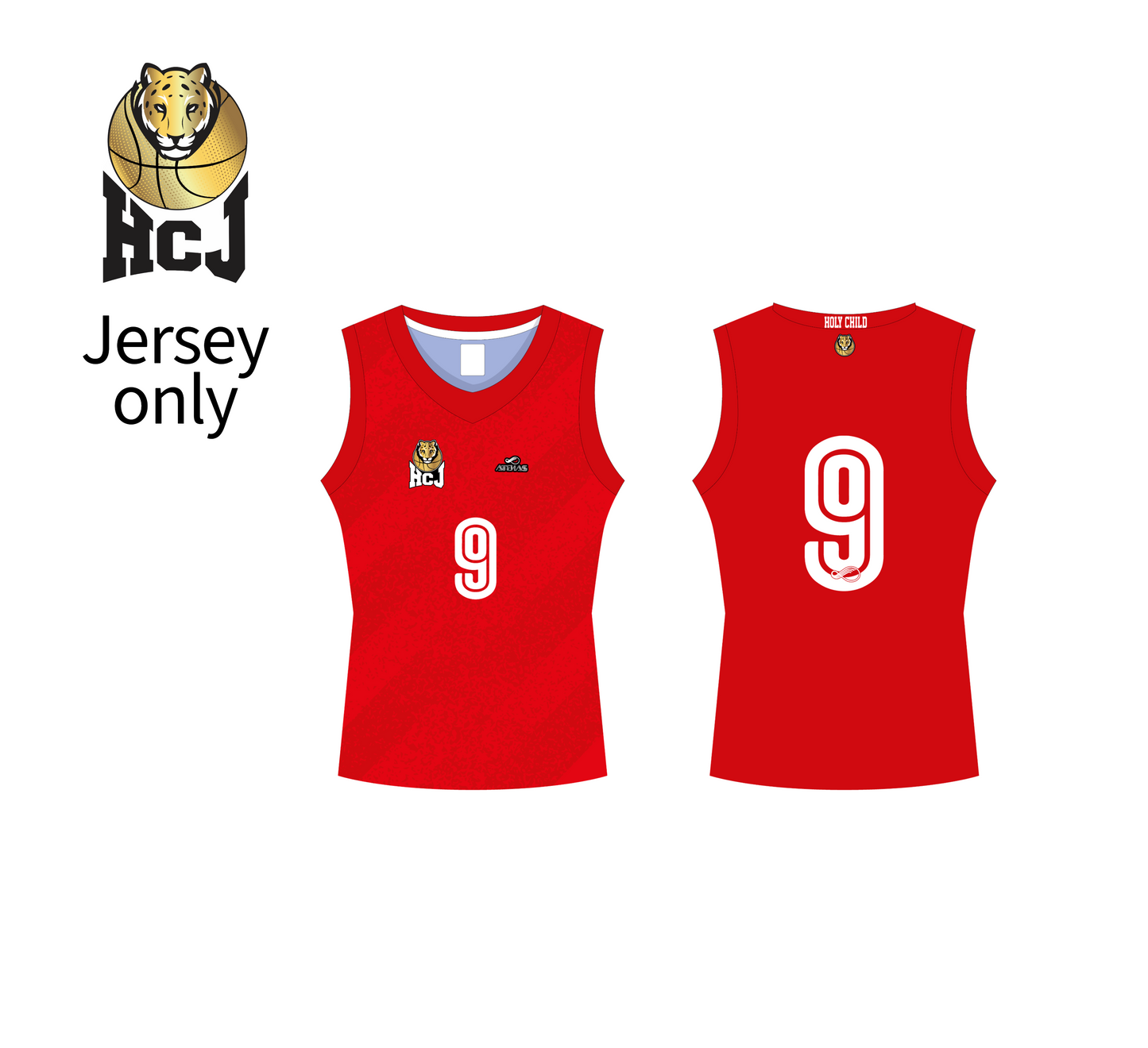 HCJ Basketball Uniform Set 6pcs Bundle