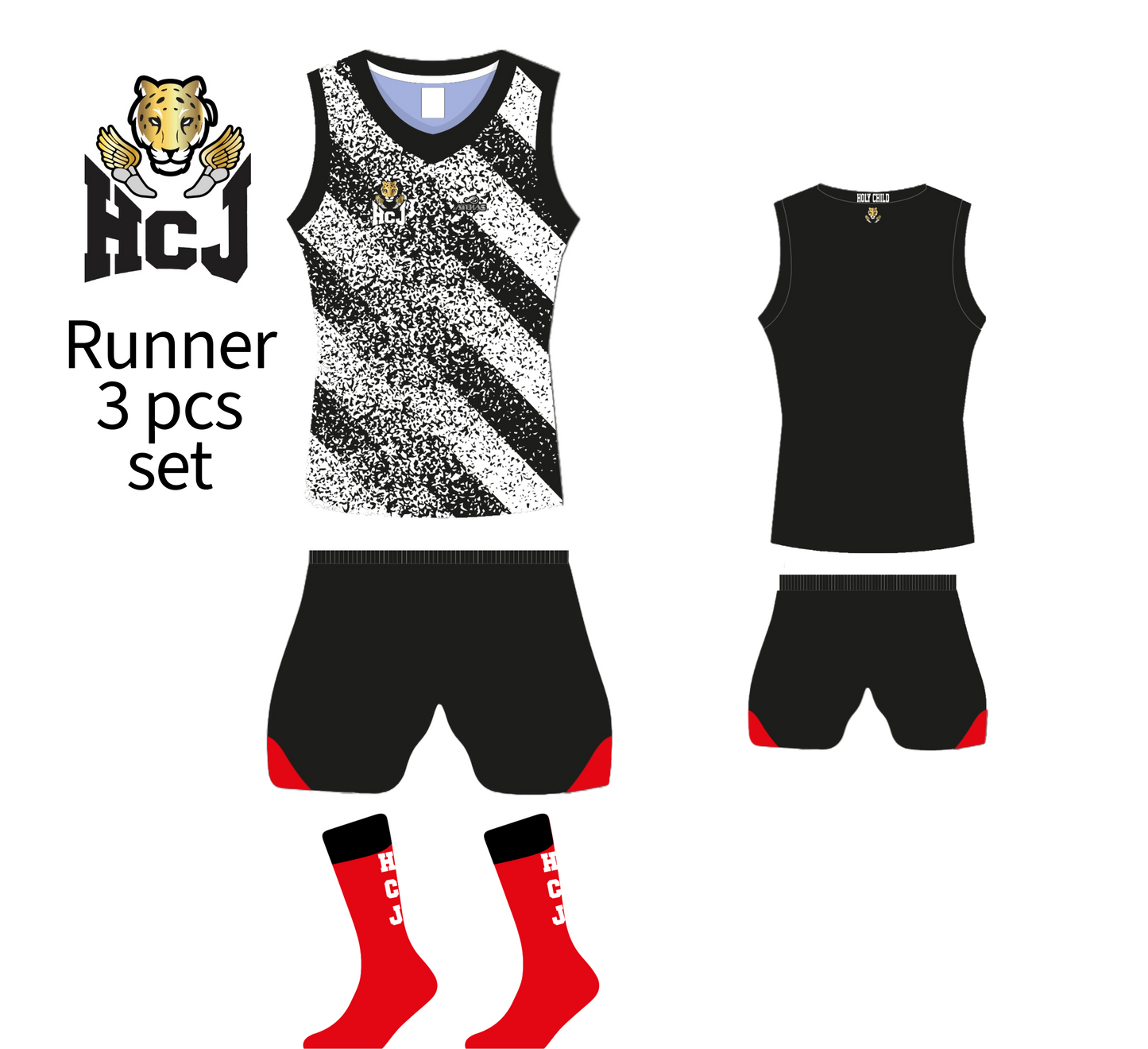 HCJ Track Uniform Set 3pcs - Required