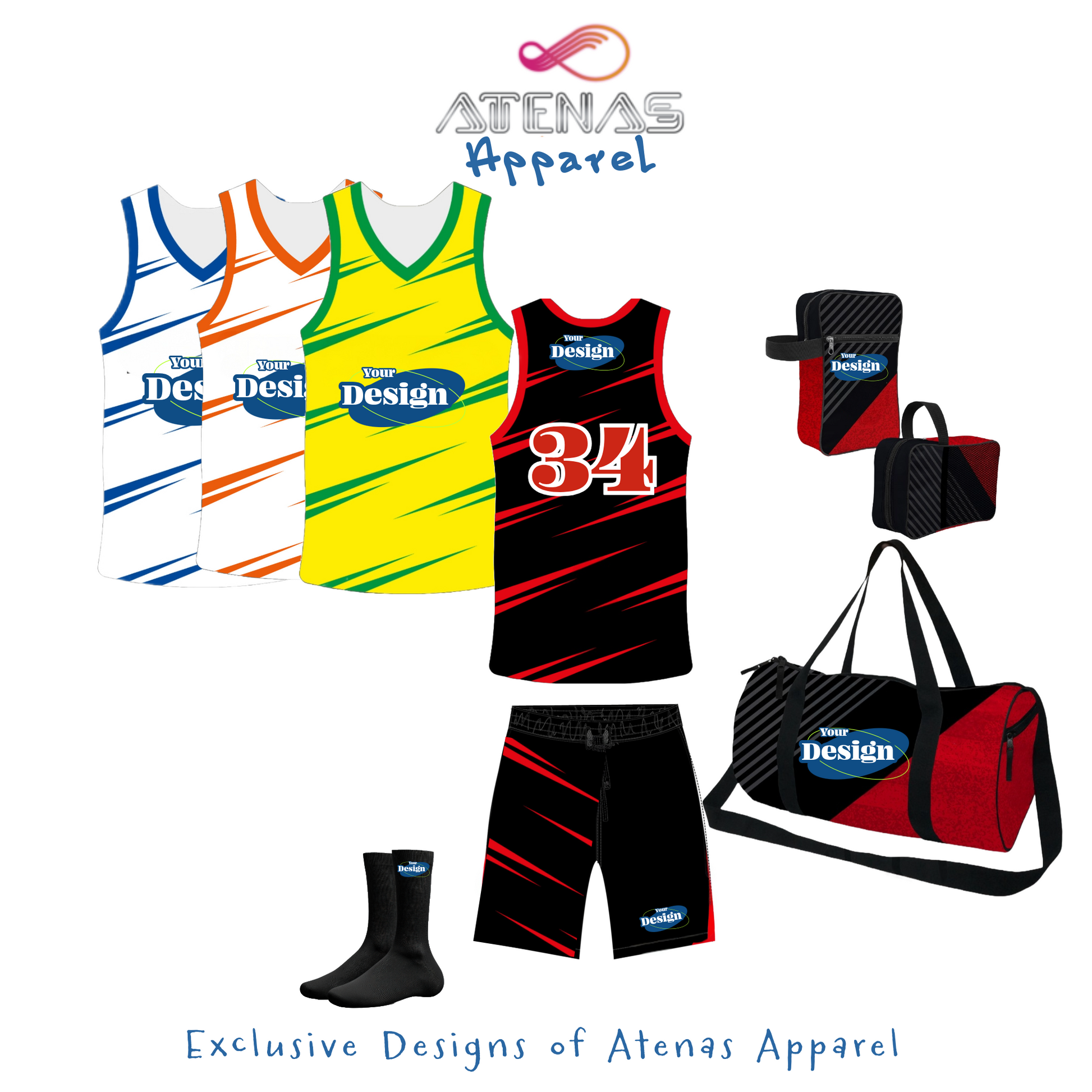 We also create collections—perfect for tournaments, camps, and seasonal leagues.